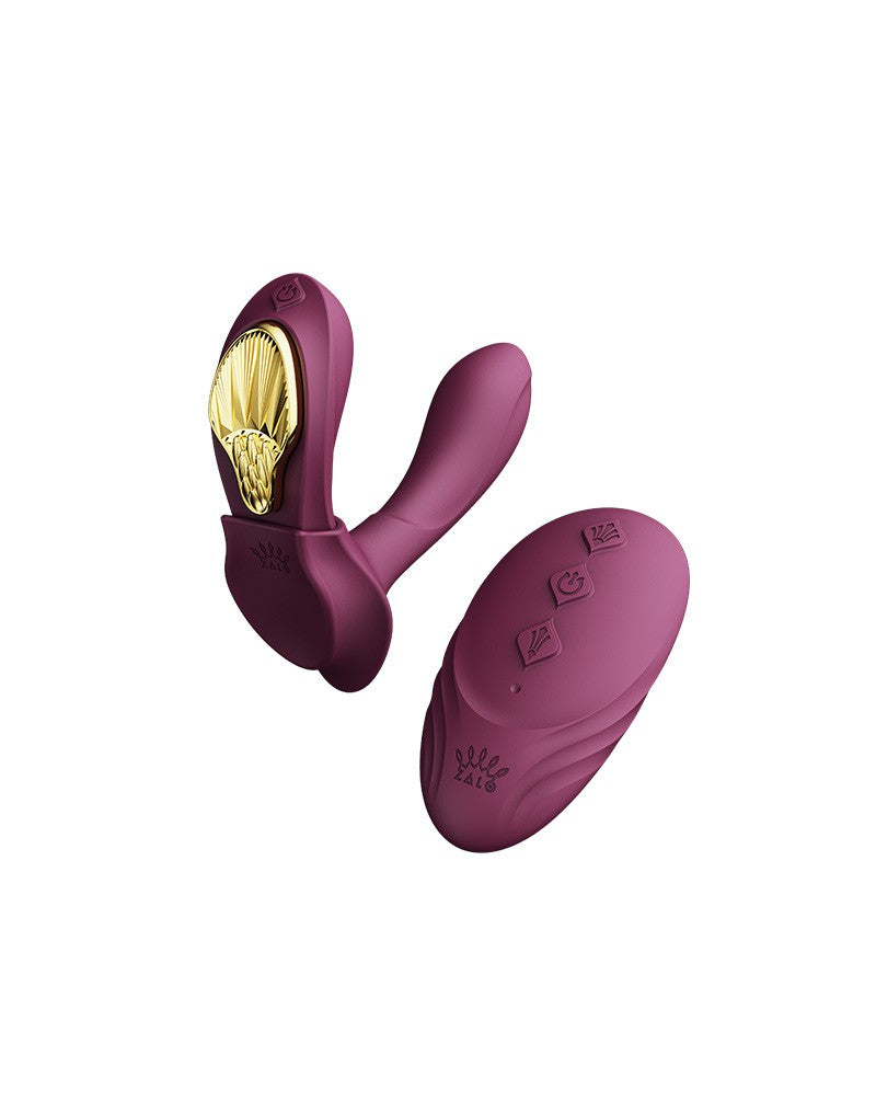 1: ZALO - Aya - Tragbarer Vibrator mit Fernbedienung - Violett