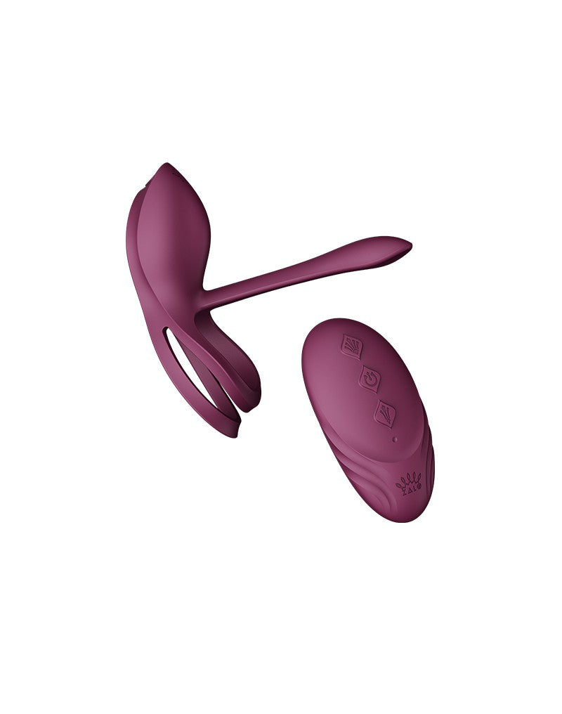 5: ZALO - Bayek - Cockring Vibrator (mit Fernbedienung) - Violett