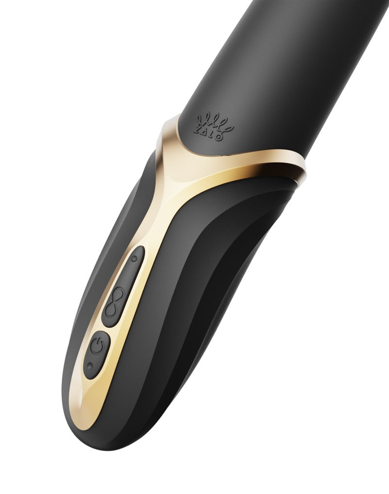 10: ZALO - Eve - Heiz-Leckvibrator - Schwarz