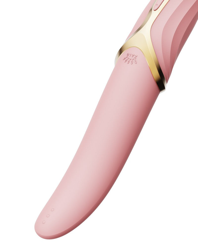 9: ZALO - Eve - Heiz-Leckvibrator - Hellrosa