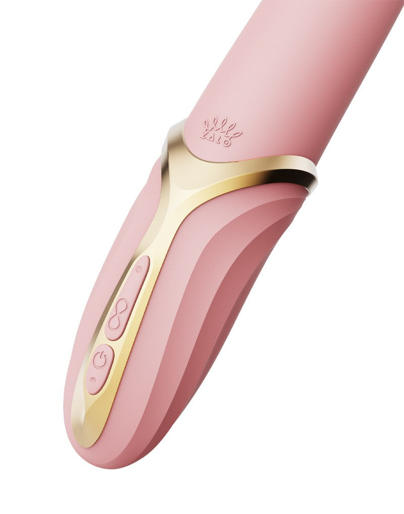10: ZALO - Eve - Heiz-Leckvibrator - Hellrosa