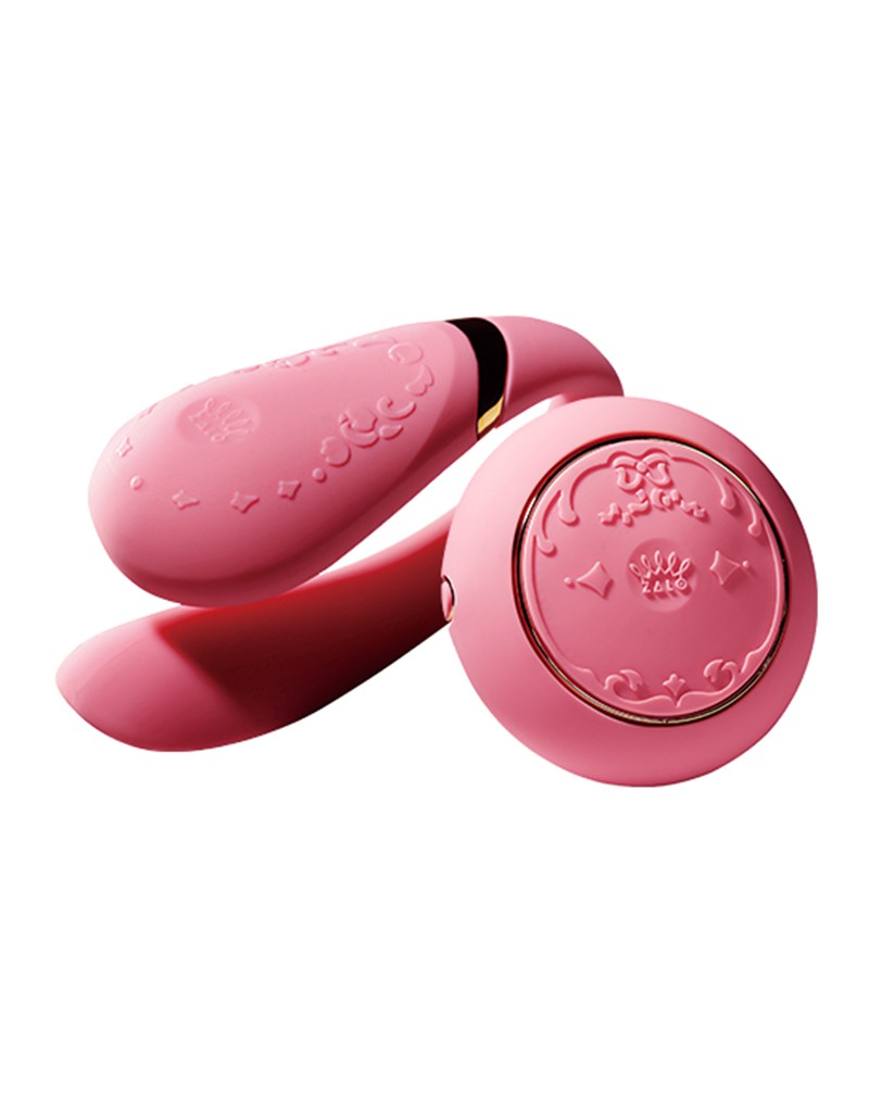 1: Zalo - Fanfan set Pink with remote and app control