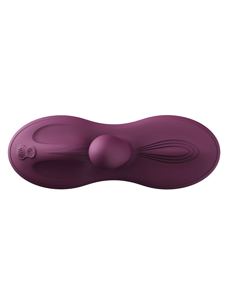 ZALO – Flora – Smart Vibrating Pad – Violet