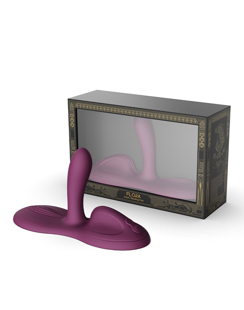ZALO – Flora – Smart Vibrating Pad – Violet