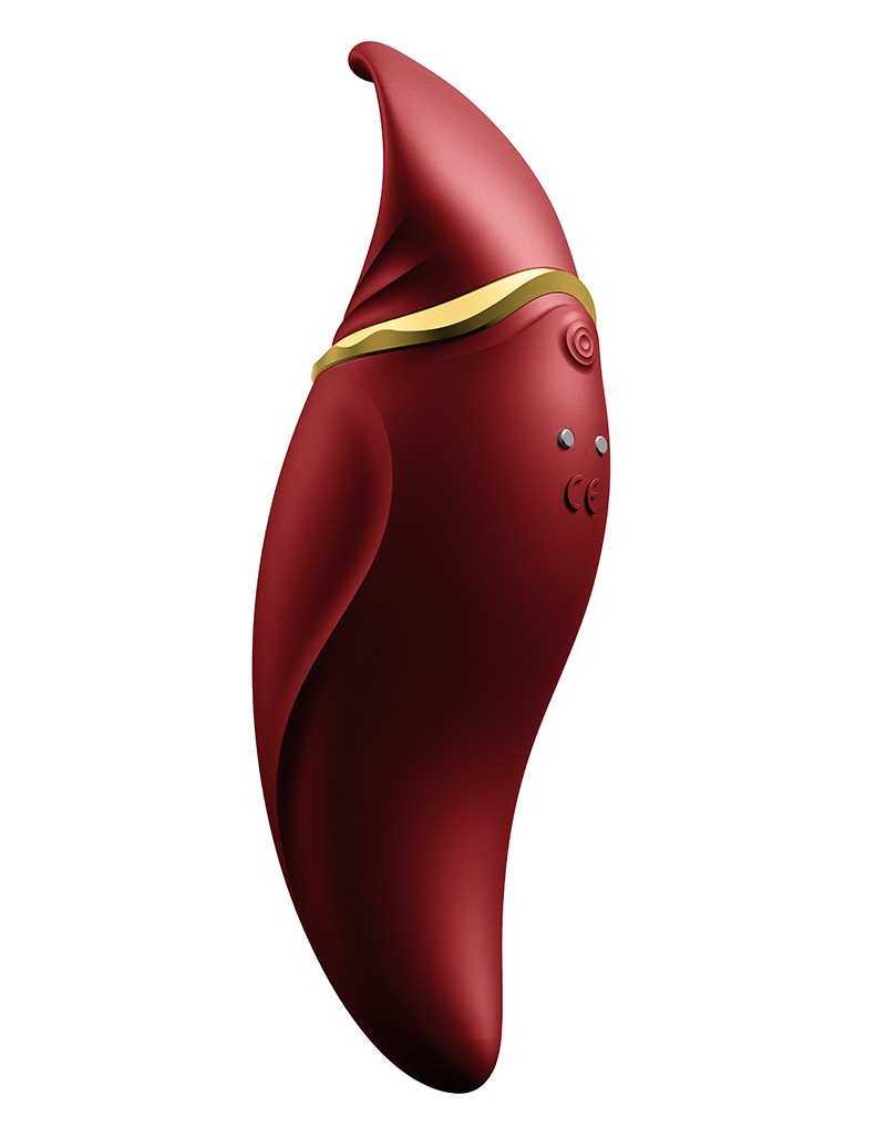 ZALO Hero Wine Red - Clitoral PulseWave Massager