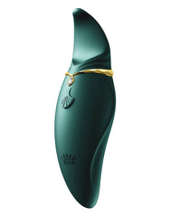 1: ZALO Hero Jewel Green - Clitoral PulseWave Massager