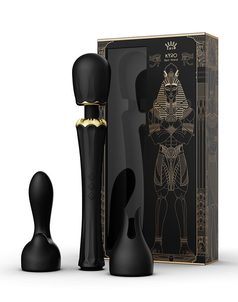 2: ZALO - Kyro - Wand Vibrator - Schwarz