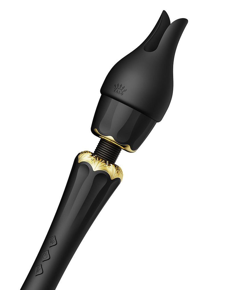 6: ZALO - Kyro - Wand Vibrator - Schwarz