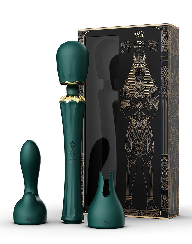 2: ZALO - Kyro - Wand Vibrator - Grün