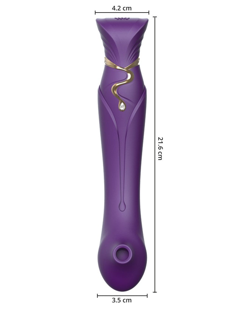 ZALO Queen set - PulseWave Vibrator