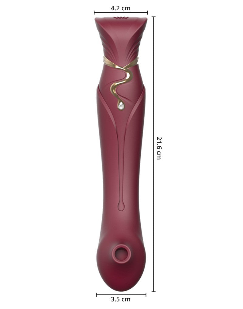 14: ZALO Queen set - PulseWave Vibrator