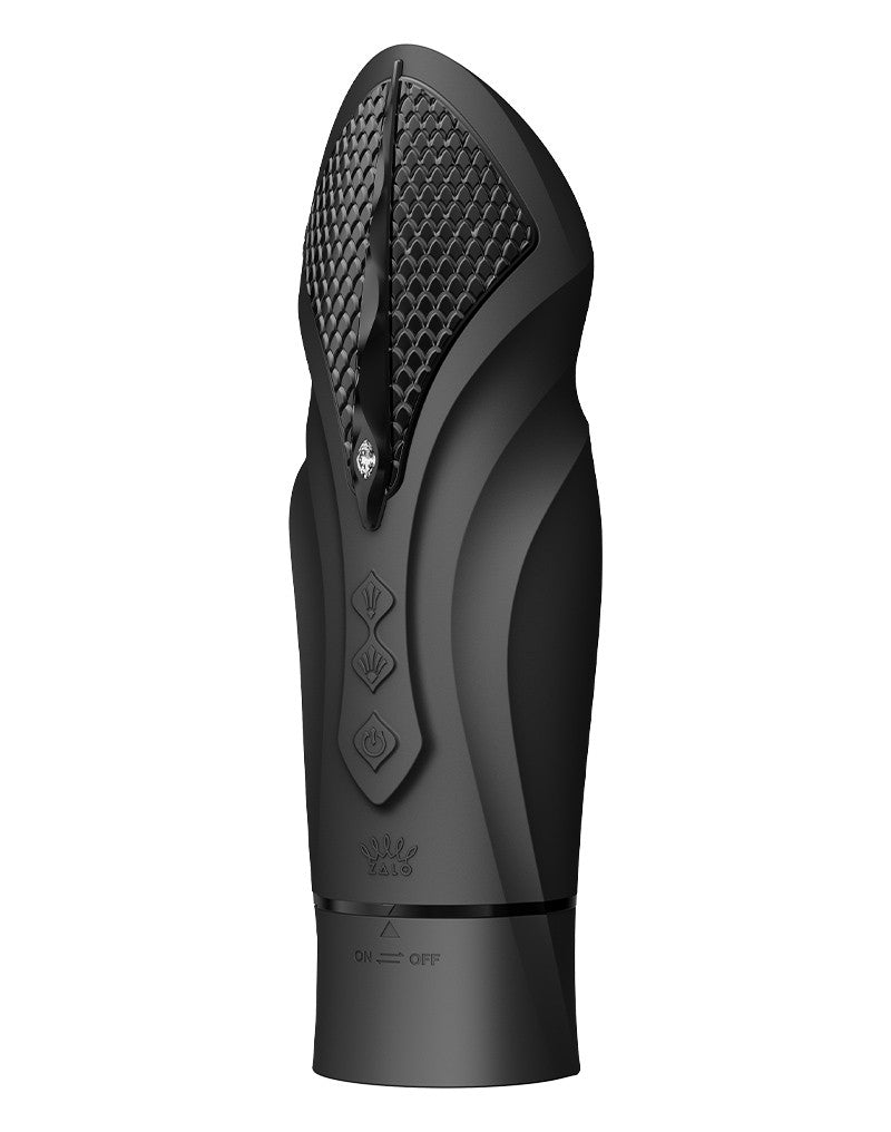 ZALO - Sesh - Heizvibrator mit Fernbedienung - Schwarz