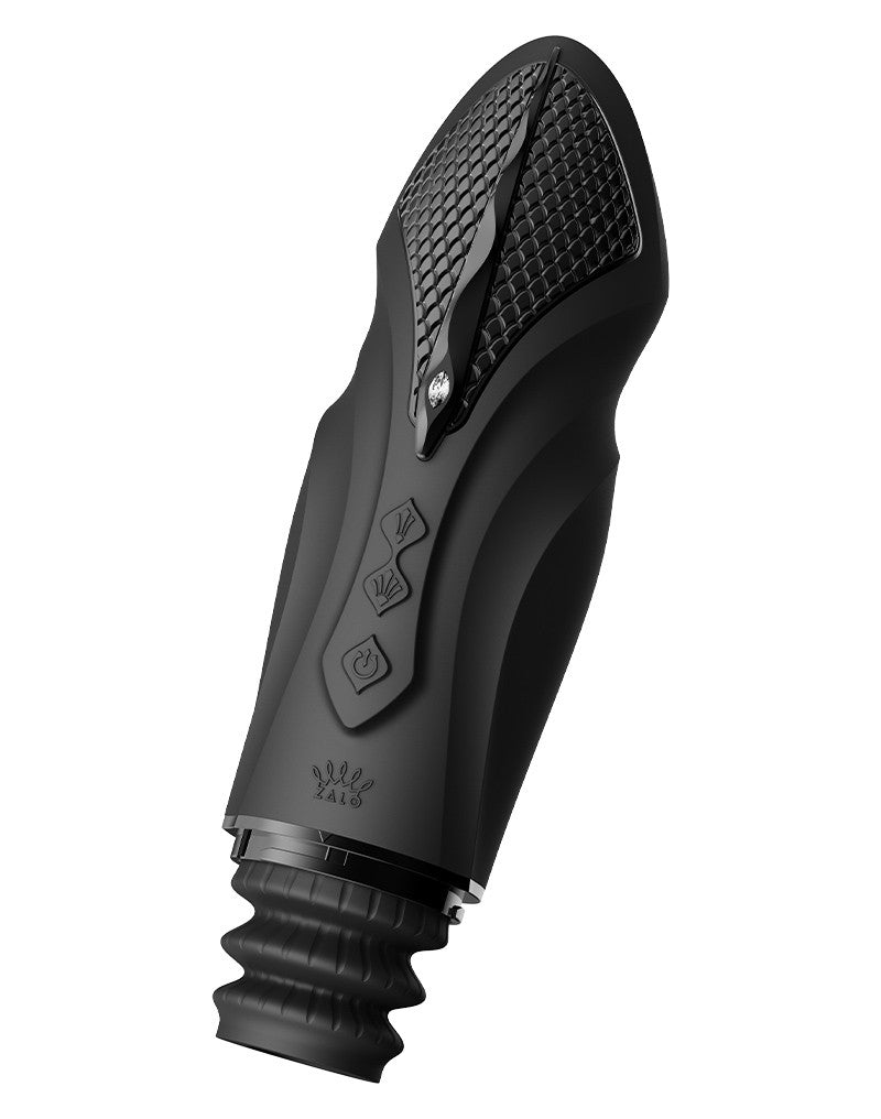 ZALO - Sesh - Heizvibrator mit Fernbedienung - Schwarz