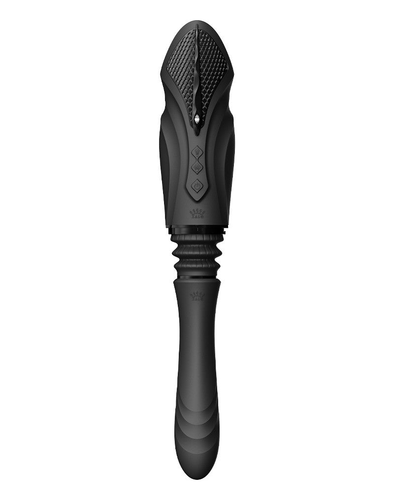 ZALO - Sesh - Heizvibrator mit Fernbedienung - Schwarz