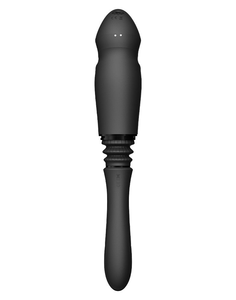 ZALO - Sesh - Heizvibrator mit Fernbedienung - Schwarz