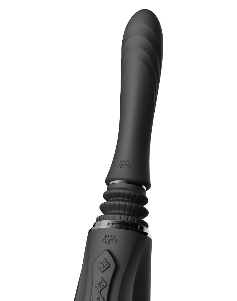 ZALO - Sesh - Heizvibrator mit Fernbedienung - Schwarz