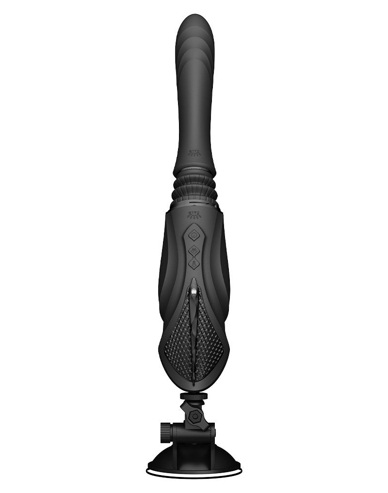 ZALO - Sesh - Heizvibrator mit Fernbedienung - Schwarz