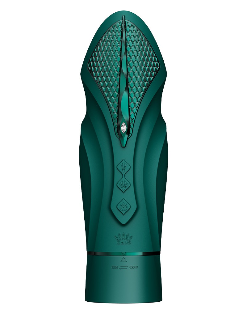 ZALO - Sesh - Heizvibrator mit Fernbedienung - Grün