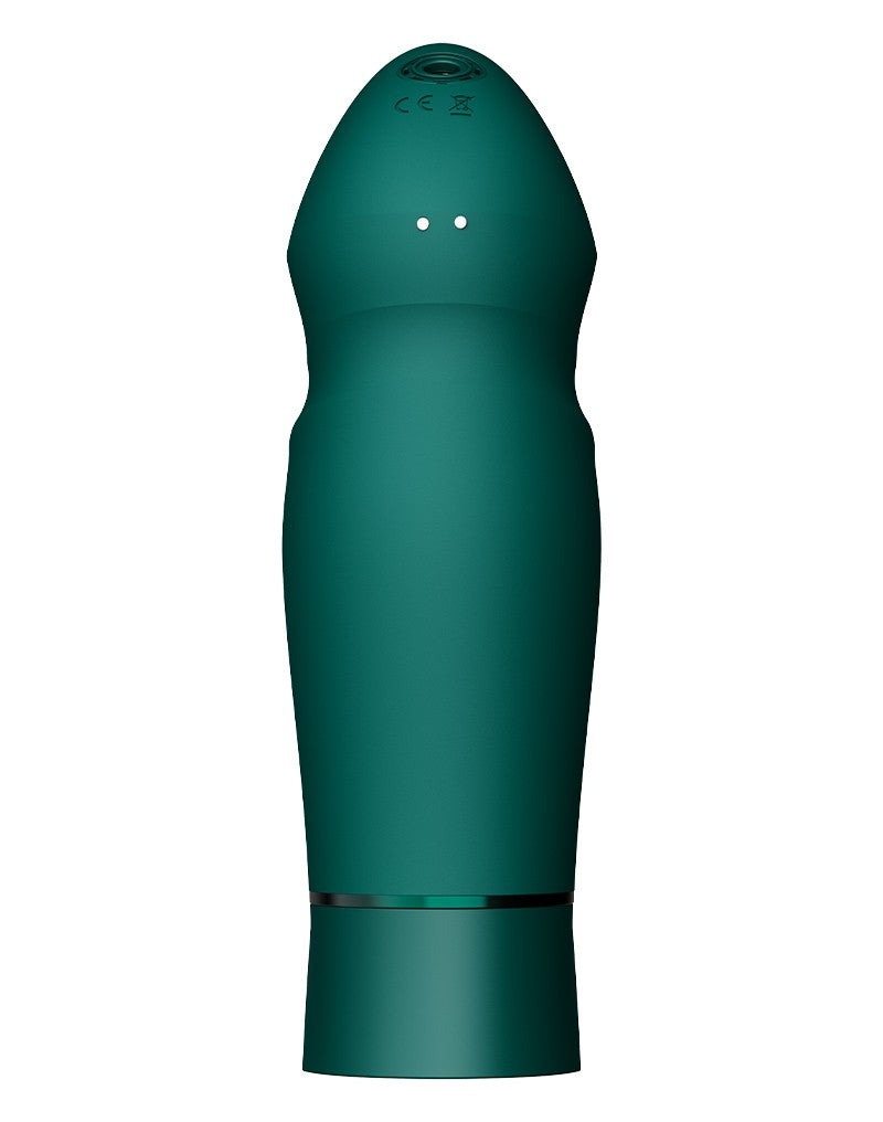 ZALO - Sesh - Heizvibrator mit Fernbedienung - Grün