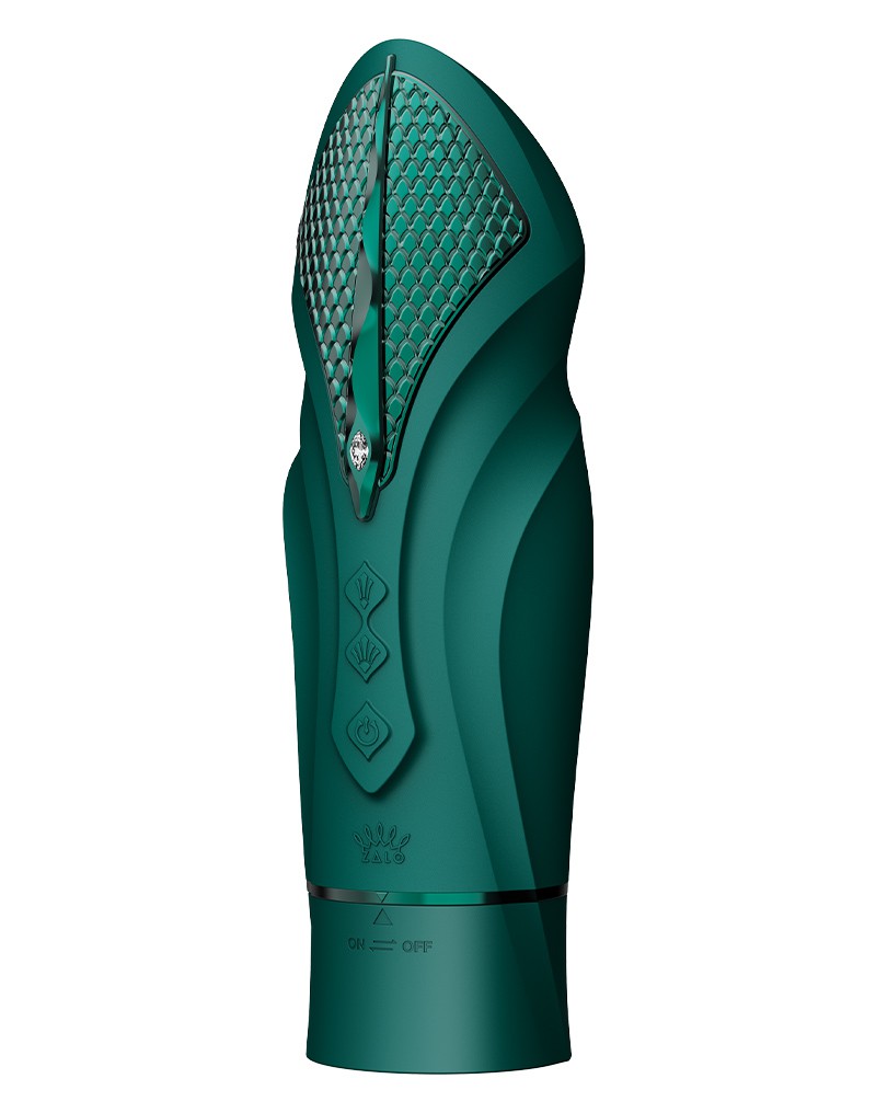 ZALO - Sesh - Heizvibrator mit Fernbedienung - Grün