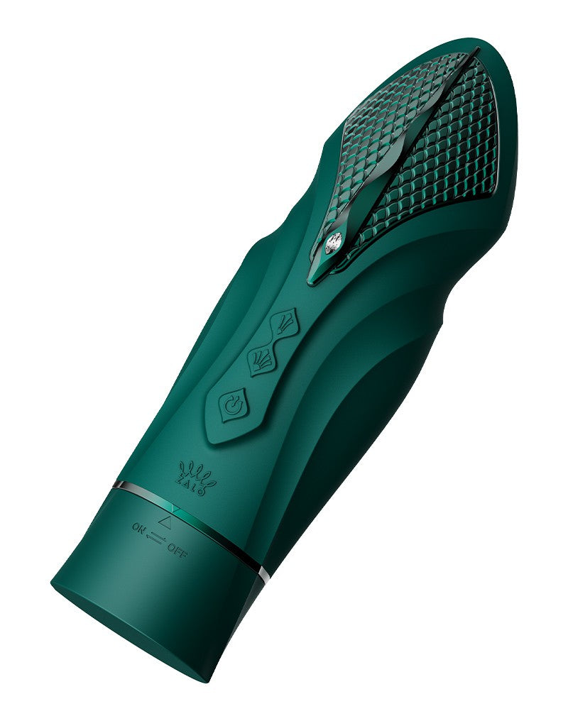 ZALO - Sesh - Heizvibrator mit Fernbedienung - Grün