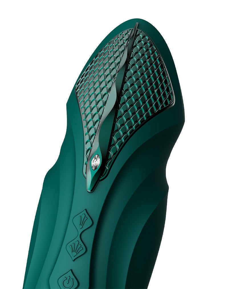 ZALO - Sesh - Heizvibrator mit Fernbedienung - Grün