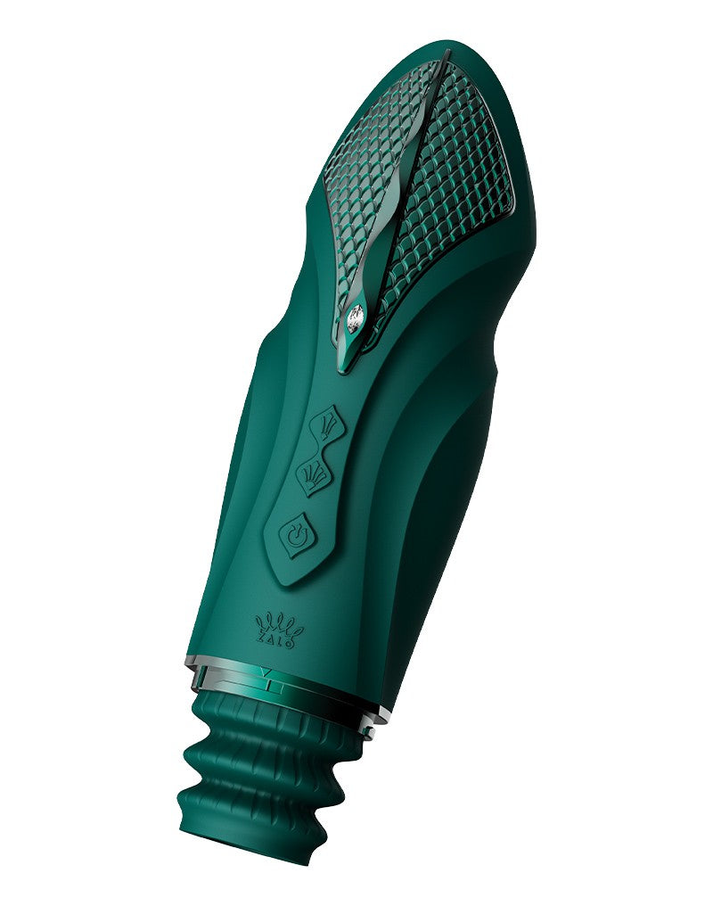 ZALO - Sesh - Heizvibrator mit Fernbedienung - Grün