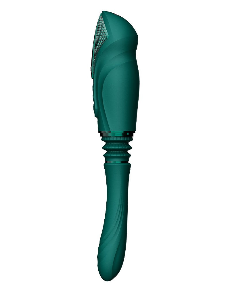 ZALO - Sesh - Heizvibrator mit Fernbedienung - Grün