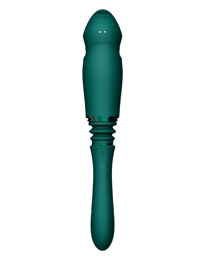 ZALO - Sesh - Heizvibrator mit Fernbedienung - Grün