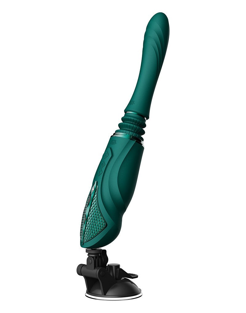 ZALO - Sesh - Heizvibrator mit Fernbedienung - Grün