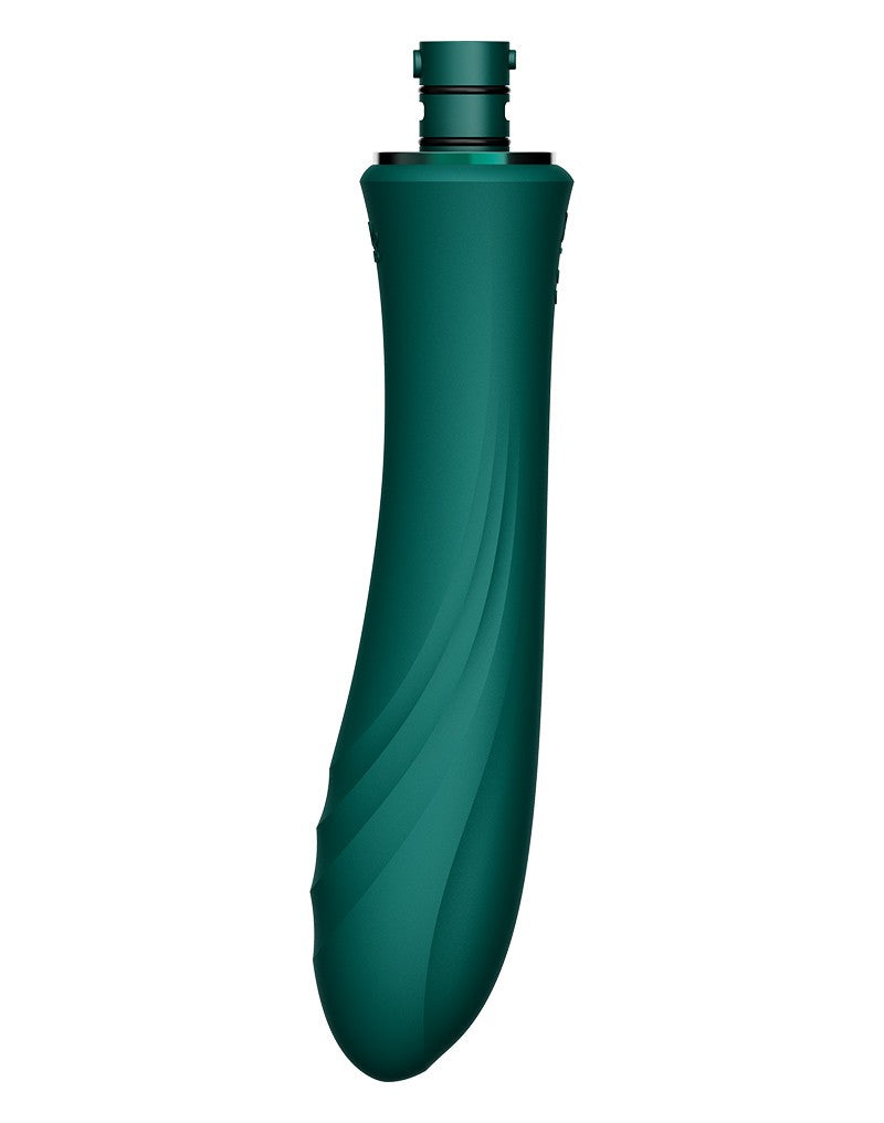 ZALO - Sesh - Heizvibrator mit Fernbedienung - Grün