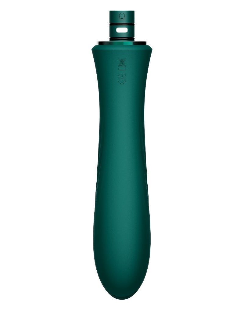ZALO - Sesh - Heizvibrator mit Fernbedienung - Grün