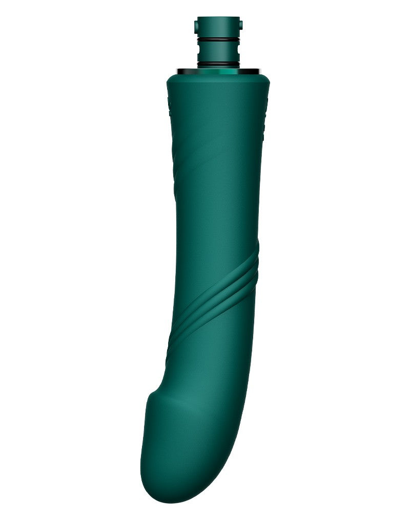 ZALO - Sesh - Heizvibrator mit Fernbedienung - Grün