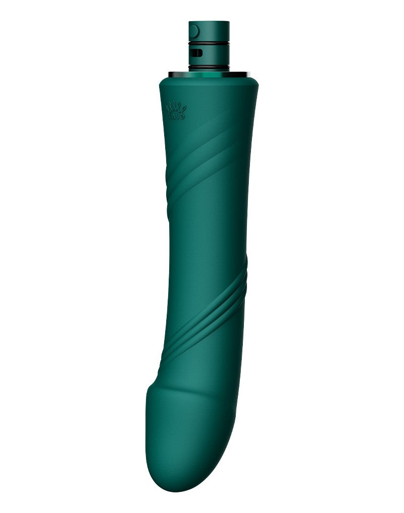 ZALO - Sesh - Heizvibrator mit Fernbedienung - Grün