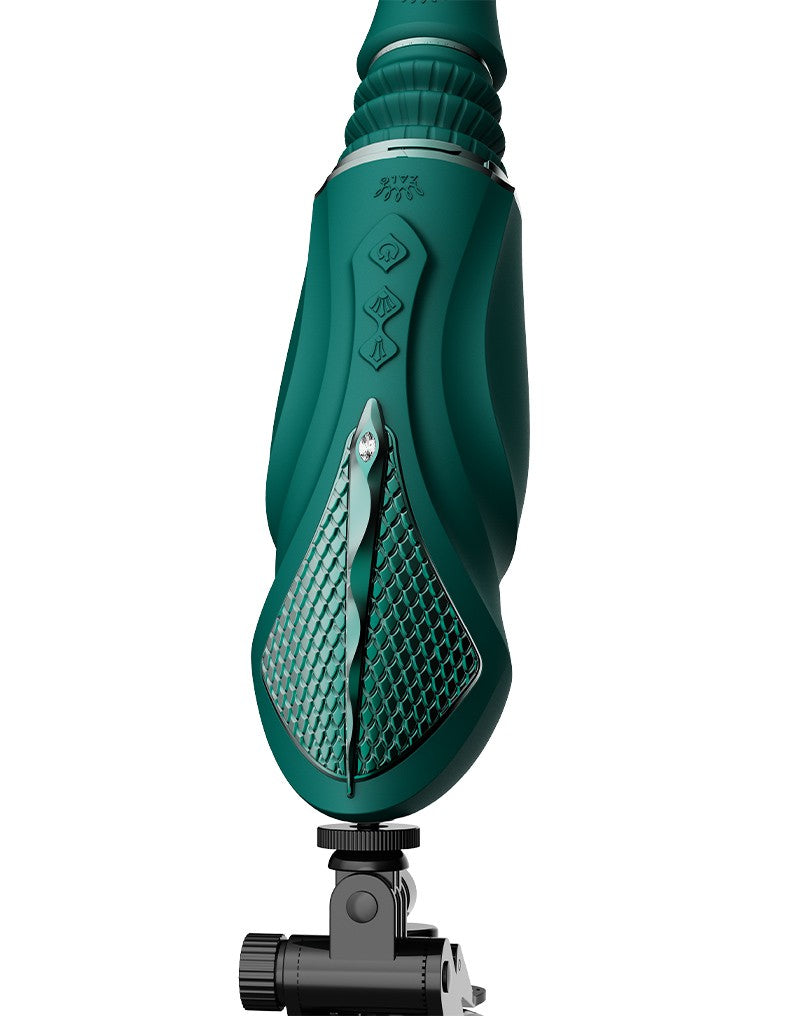 ZALO - Sesh - Heizvibrator mit Fernbedienung - Grün