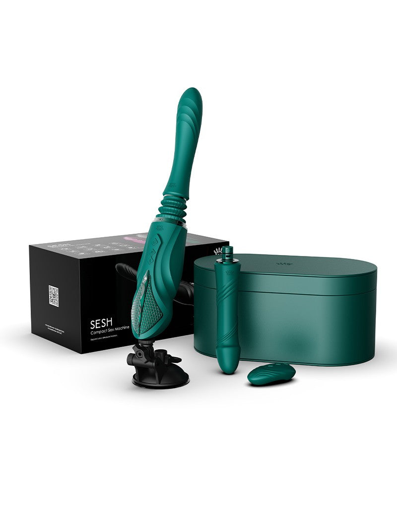 ZALO - Sesh - Heizvibrator mit Fernbedienung - Grün