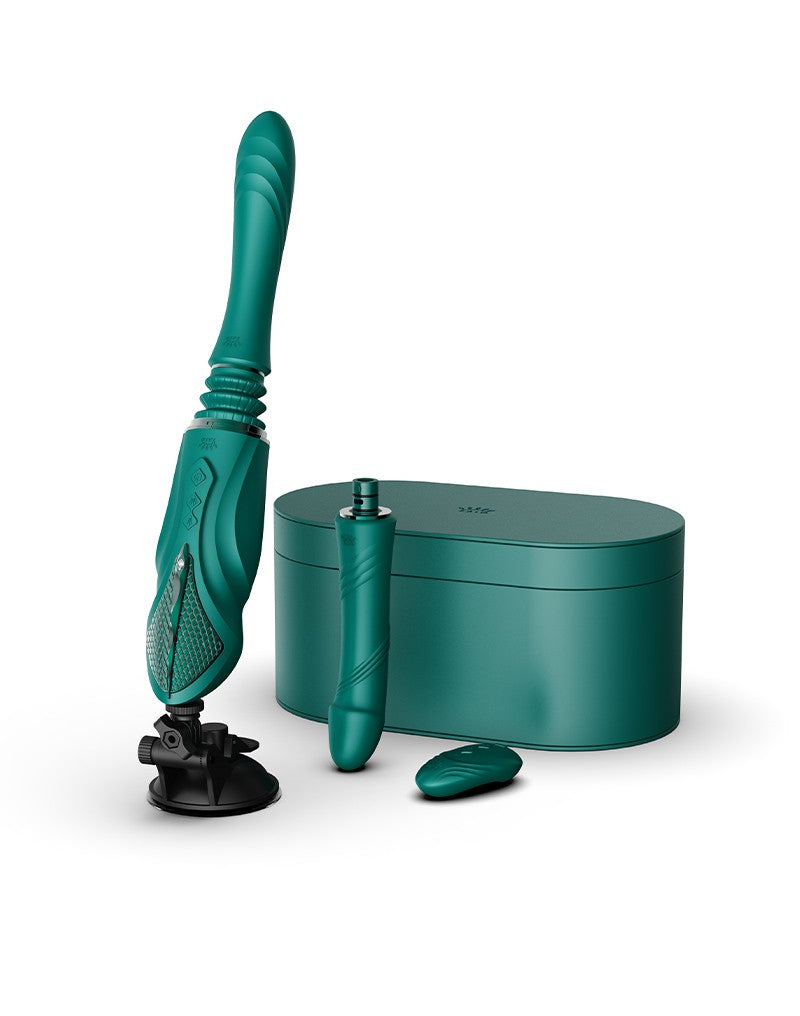 ZALO - Sesh - Heizvibrator mit Fernbedienung - Grün