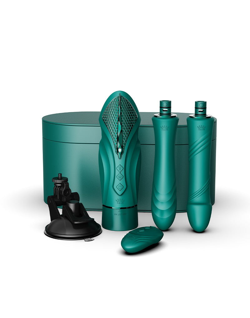 ZALO - Sesh - Heizvibrator mit Fernbedienung - Grün