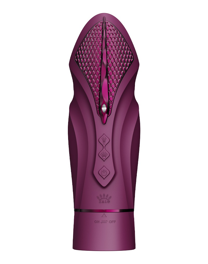 ZALO - Sesh - Heizvibrator mit Fernbedienung - Lila