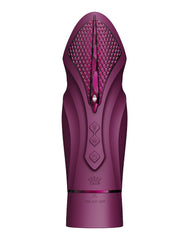 ZALO - Sesh - Heizvibrator mit Fernbedienung - Lila