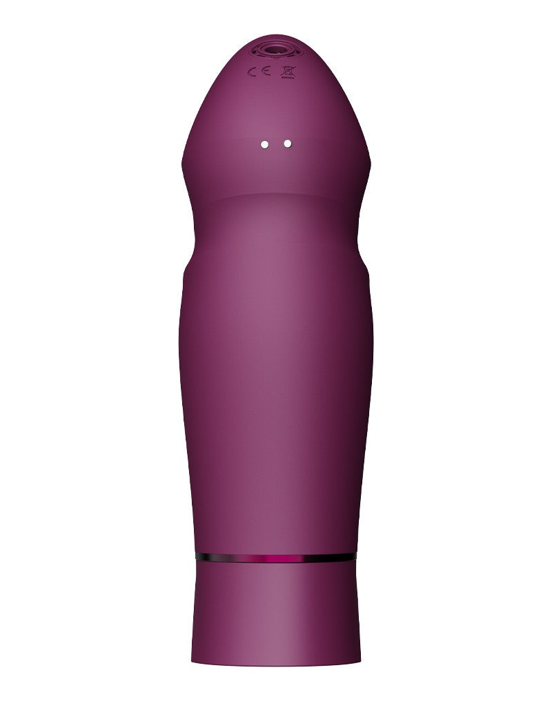 ZALO - Sesh - Heizvibrator mit Fernbedienung - Lila