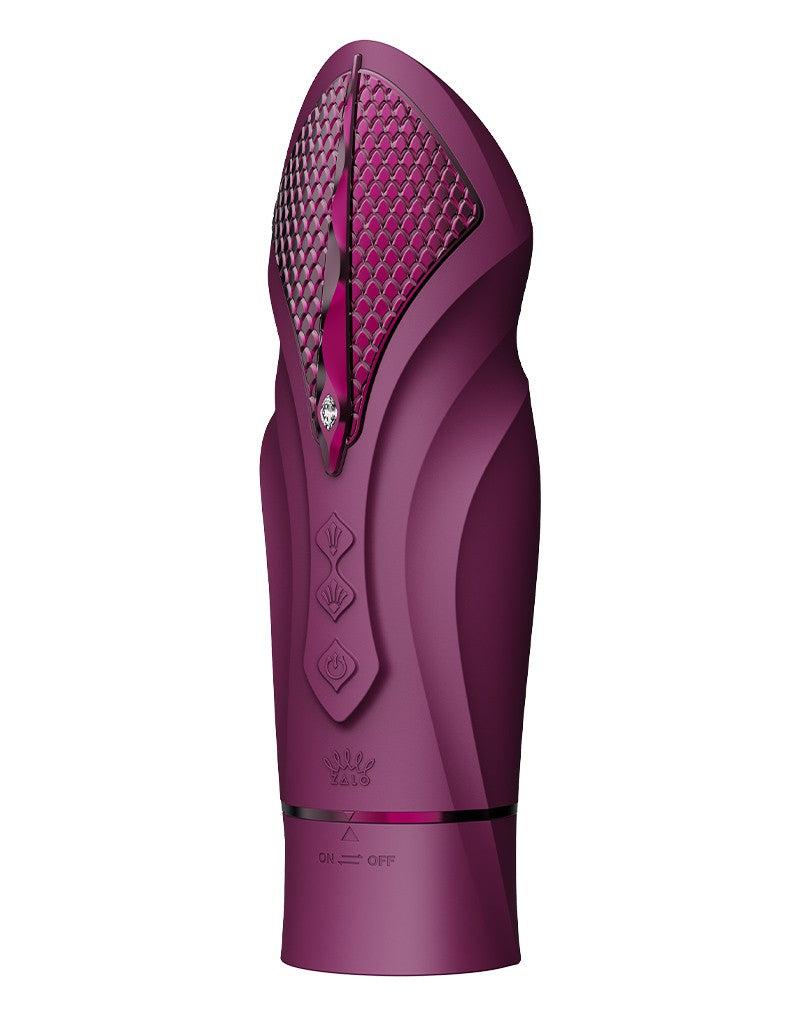 ZALO - Sesh - Heizvibrator mit Fernbedienung - Lila