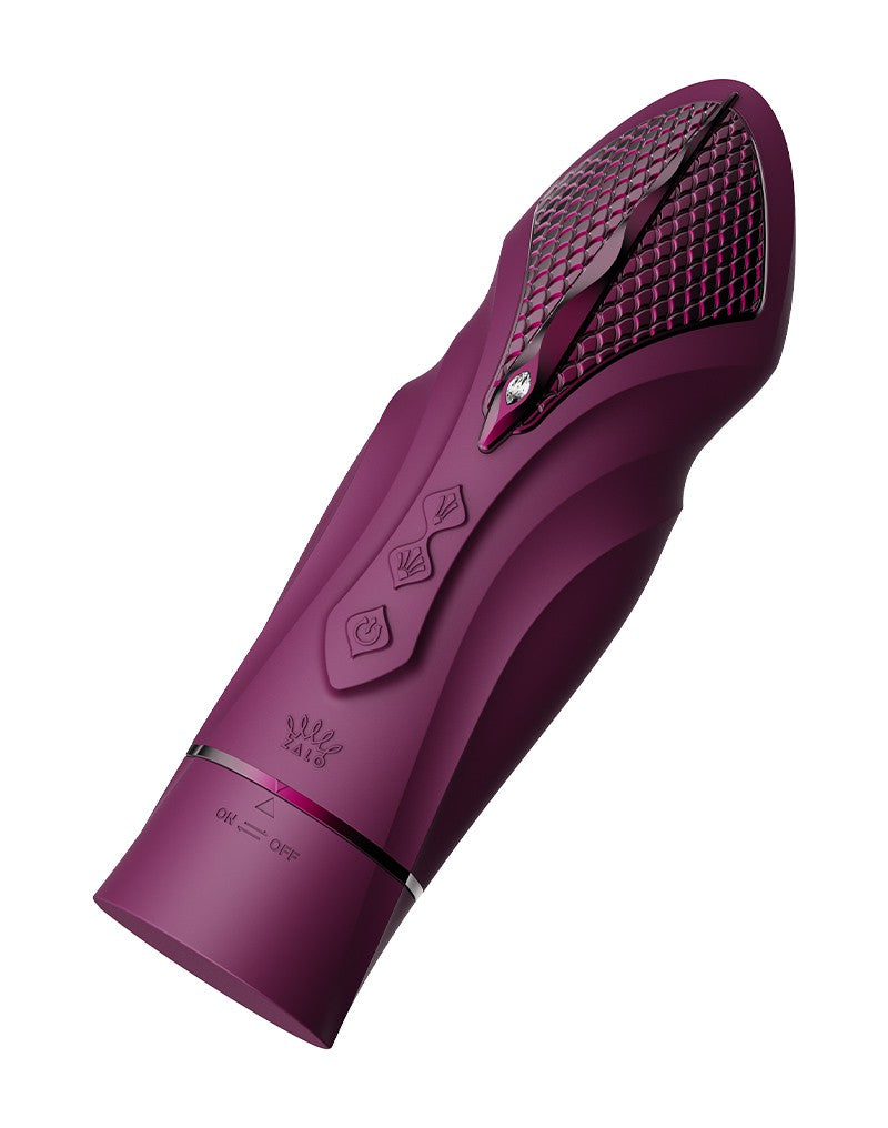 ZALO - Sesh - Heizvibrator mit Fernbedienung - Lila