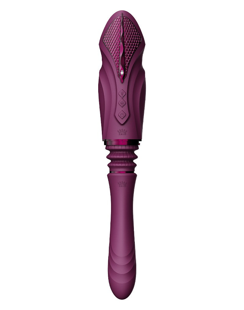 ZALO - Sesh - Heizvibrator mit Fernbedienung - Lila