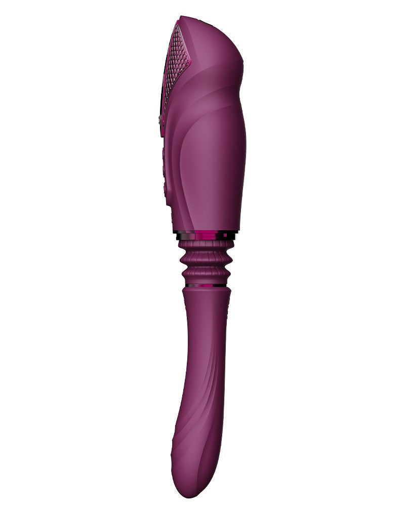 ZALO - Sesh - Heizvibrator mit Fernbedienung - Lila