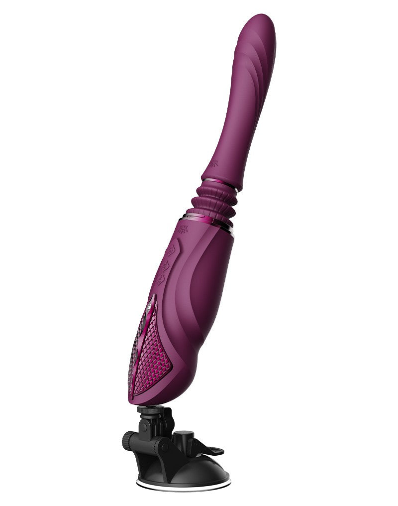 ZALO - Sesh - Heizvibrator mit Fernbedienung - Lila