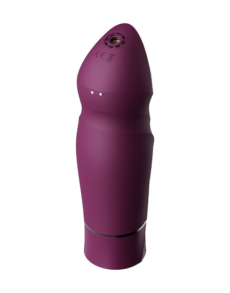 ZALO - Sesh - Heizvibrator mit Fernbedienung - Lila