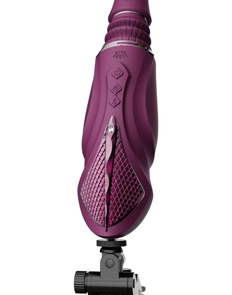 ZALO - Sesh - Heizvibrator mit Fernbedienung - Lila