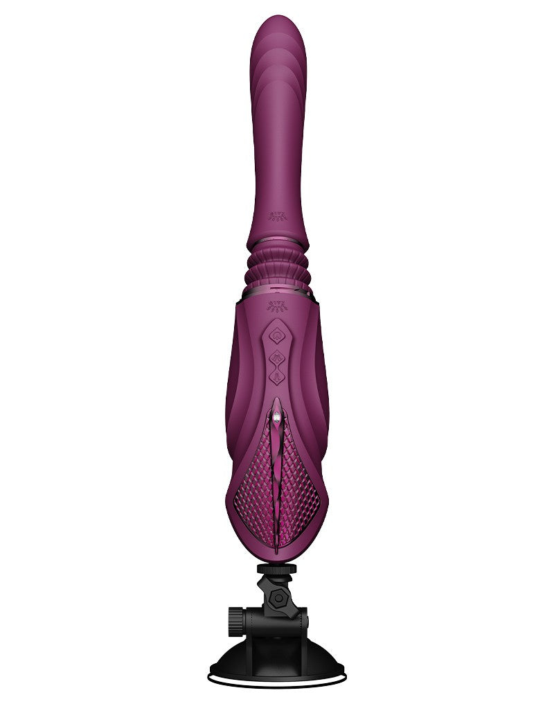 ZALO - Sesh - Heizvibrator mit Fernbedienung - Lila