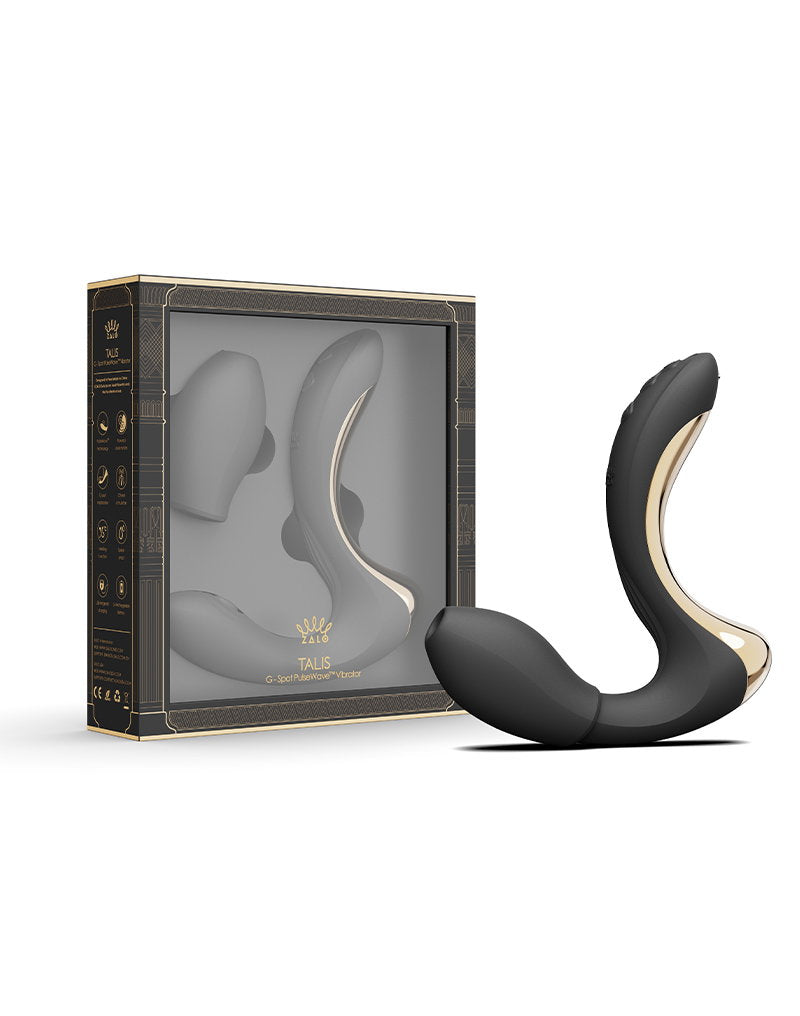 ZALO – Talis – G-Punkt-Pulswellenvibrator – Schwarz